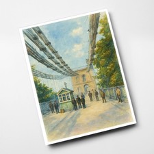 A6 PRINT - Menai Bridge, the