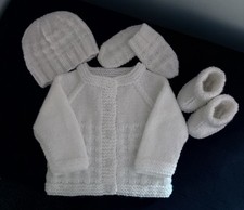 Hand Knitted Baby Cardigan