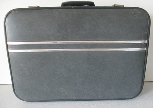 Vintage 1960 hard luggage - vintage, 1960's