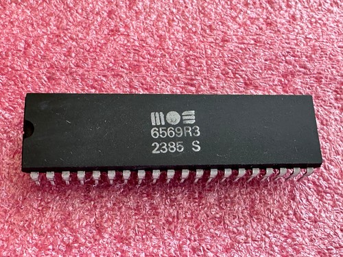 Commodore mos 6569r3 vic video - mos,