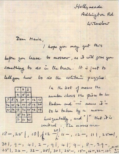 Alan turing signed letter - letter,