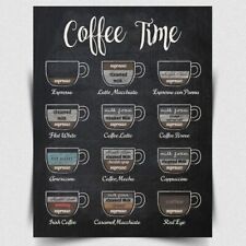 METAL SIGN WALL PLAQUE Coffee