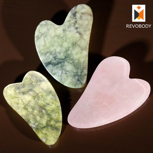 Gua sha jade stone natural - jade,