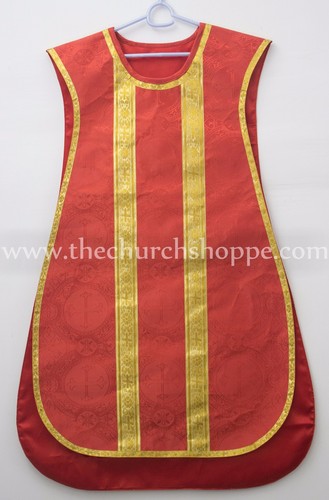 Red spanish fiddleback - red,