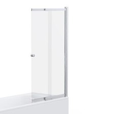 Shower screen over bath door - shower,