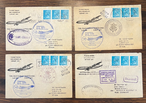 1971 flight covers - x, to