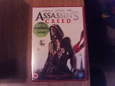 Assassin's Creed DVD (2017) Michael Fassbender, Kurzel  cert 12 ***NEW`free p=p