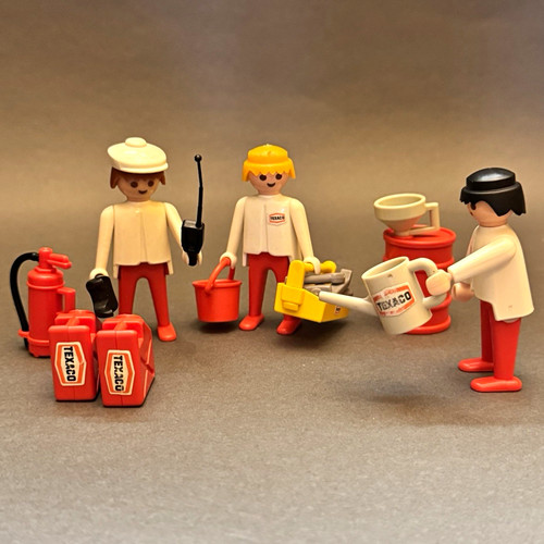 1974 geobra playmobil texaco - 1974,