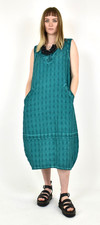 Kekoo cotton tulip shape dress