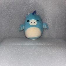 Tatiana A Teal Dragon 3-4 Inch Squishmallow Plush
