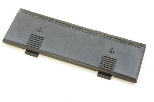 Printed battery door - printed, cover