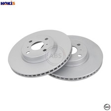 2x BRAKE DISC 17749 FOR TOYOTA