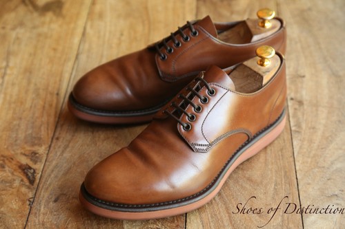 Prada tan brown leather - brown, derby