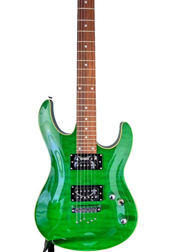 Spring green flamed maple - green,