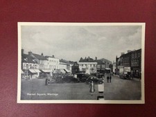 VINTAGE REAL PHOTO PC - VIEW OF THE MARKET SQUARE, WANTAGE, OXFORDSHIRE