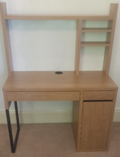 Ikea micke desk - micke, oak