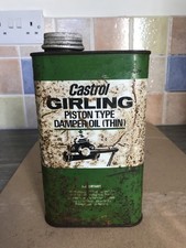 Vintage Castrol Girling Oil