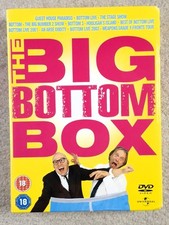 The Big Bottom Box Set Live Stage Shows 7 DVDs 2006 Rik Mayall & Ade Edmondson 
