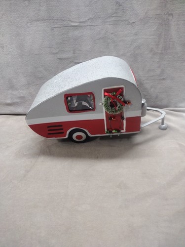 Red white metal vintage retro - red,