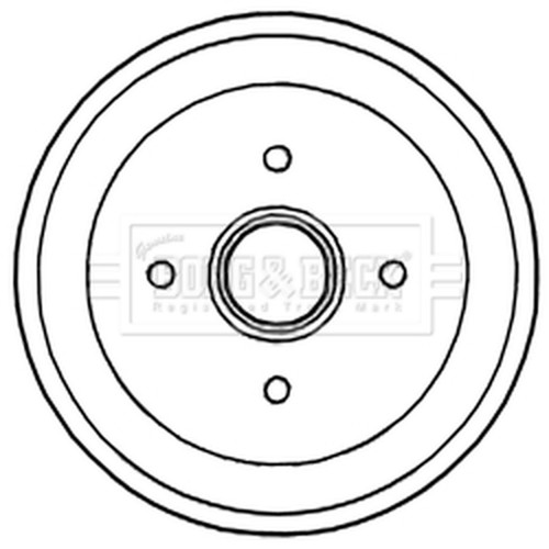 Brake drum for - 1x,