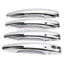 CHROME DOOR HANDLE COVER MOLDING TRIM FOR CITROEN C4L C4 L 2013 2014 2015 2016