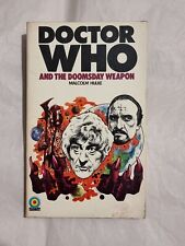 DOCTOR WHO BOOK AND THE DOOMSDAY WEAPON PAPERBACK TARGET BOOKS FIRST EDITION DR