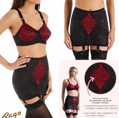 Rago girdle open bottom - open, 1357