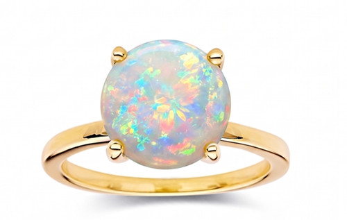 Natural white opal - natural,