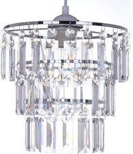 3 Tier Crystal Chandelier Lamp