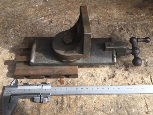 Lathe vertical milling slide - vertical,