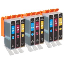 9 C/M/Y Ink Cartridges for Canon PIXMA iP4850 iP4950 iX6550 MG5150 MG5200