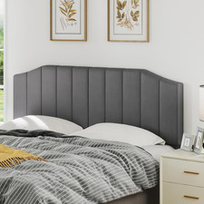 King Size Velvet Headboard