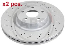 X2 PCS FRONT BRAKE DISC ROTOS