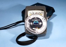 Gossen Lunasix 3 Light Meter * Tested & Fully Working * Excellent