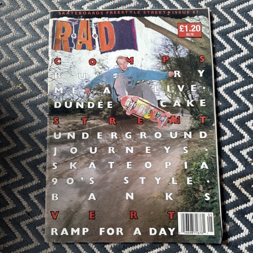 Rad skateboard magazine - skateboard,