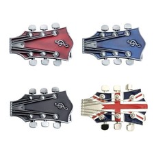 Metal Multi Color Guitar Shape