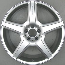 2214012502 AMG Mercedes 221 S-Class 5 Spoke Alloy Wheel 9.5 x 20" ET43 X3621