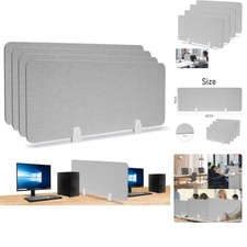 4pcs Desk Divider Acoustic