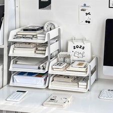 2/3/4 Tier Stackable Desk A4