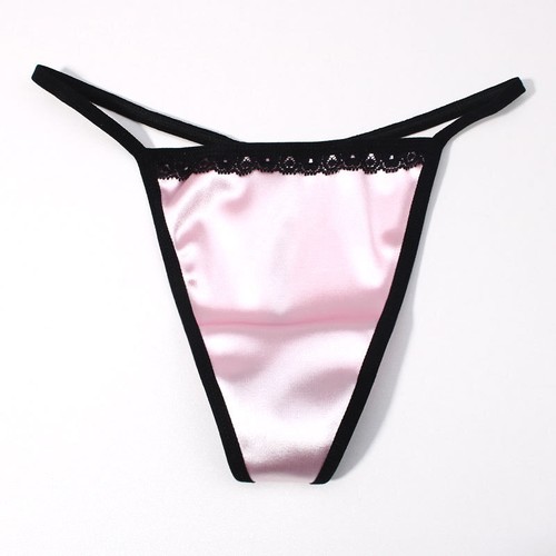Womens satin micro thongs - womens,