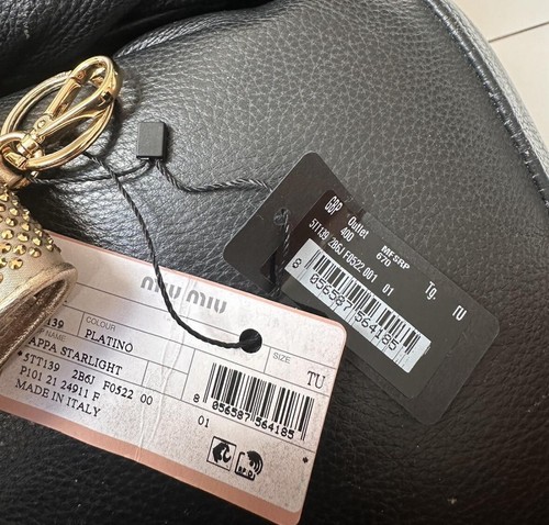 Miu keyring brand - brand, with