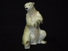 METZLER ORTLOFF ARTIFICIAL PORCELAIN H. DILLER LARGE POLAR BEAR NUMBER 7544 1ST CHOICE