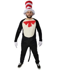 Cat in the Hat Costume – Dr. Seuss Inspired Outfit – Adult/Child Sizes