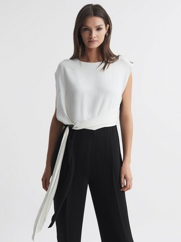 Reiss alba fitted colourblock - alba,