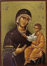 Icon the virgin mary - the,