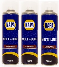 3x NAPA Multi Purpose