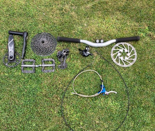 Mountain bike parts - bike,