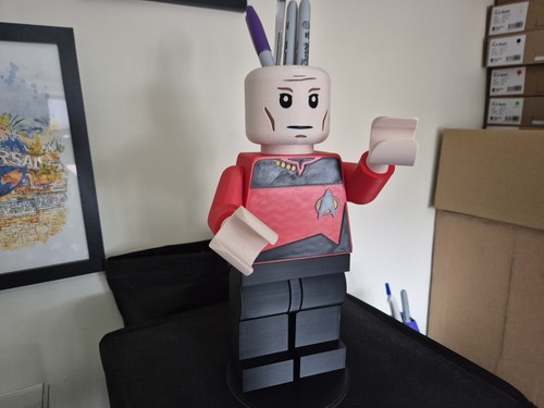 Star trek picard pen pot - pen,