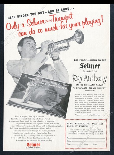 1955 ray anthony photo selmer - photo,