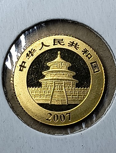 Gold panda coin 2007 - oz,
